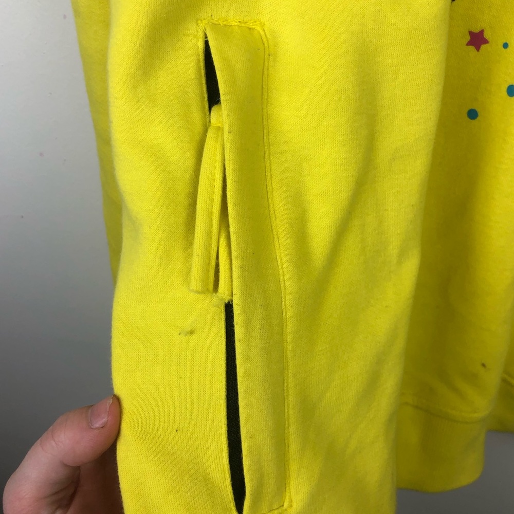 Civilized “The World Is My Ice Cream” Embroidered Yellow Sweater - Picture 5 of 7